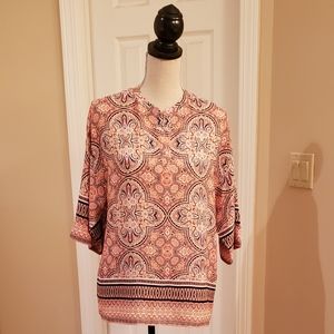 Violet & Claire Tunic with Bold Print